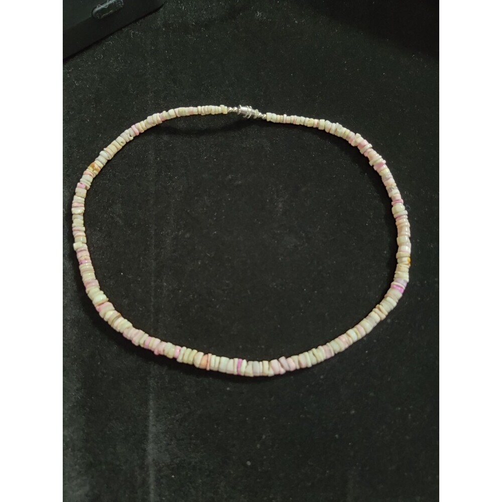 Light Pink Puka Shell Necklace
